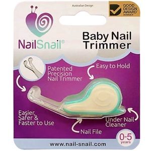 Baby Nail Snail Turquoise NIB baby nail trimmer